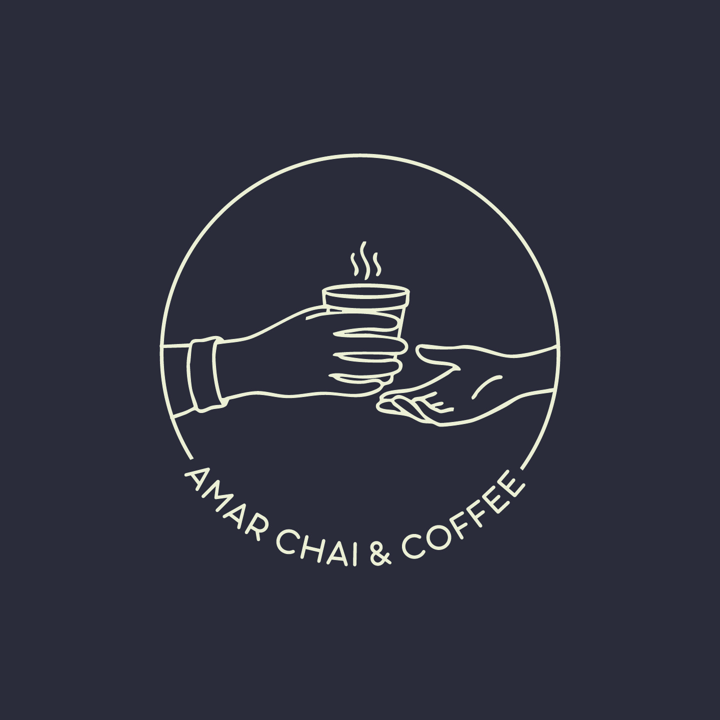 Amar preparing chai at the cart